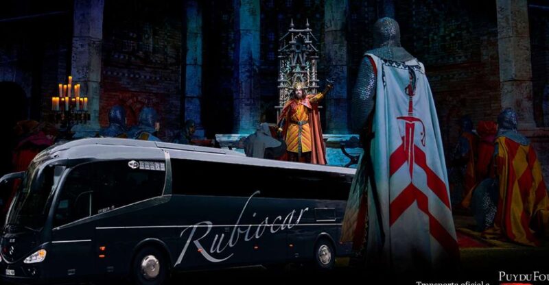 Madrid: Puy Du Fou Round-Trip Transfer & Optional Ticket - Inclusions in the Package