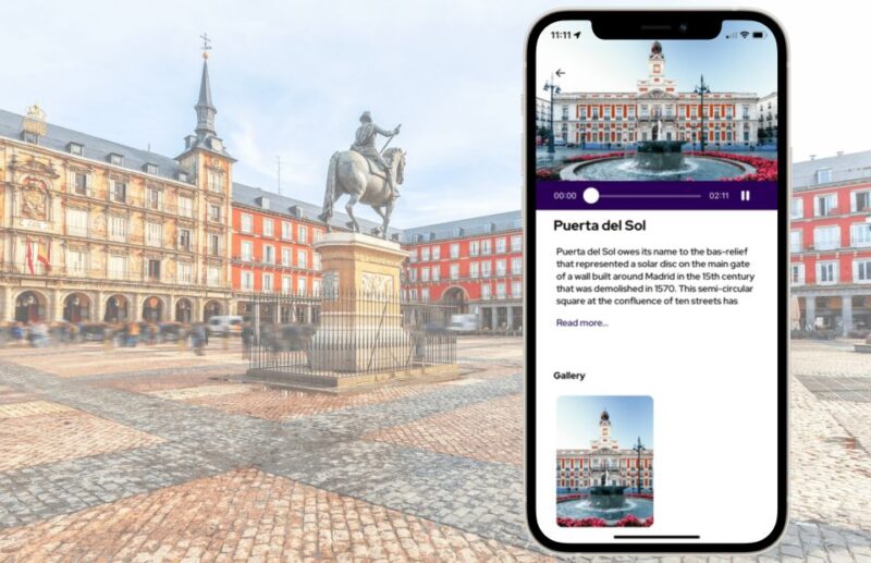 Madrid: Self-Guided Tour With Over 100 Sights - Experience and Features