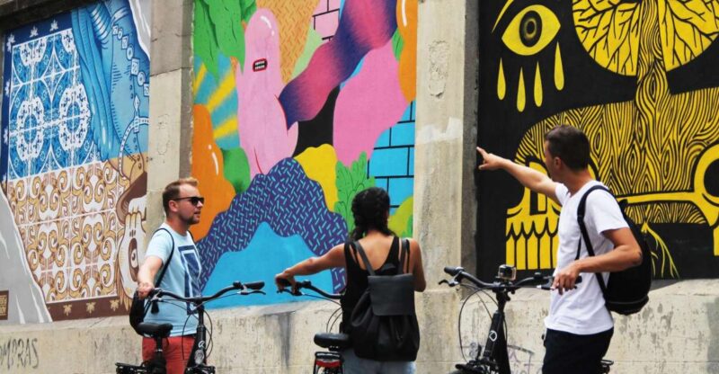 Madrid: Street Art Bike Tour - Tour Highlights