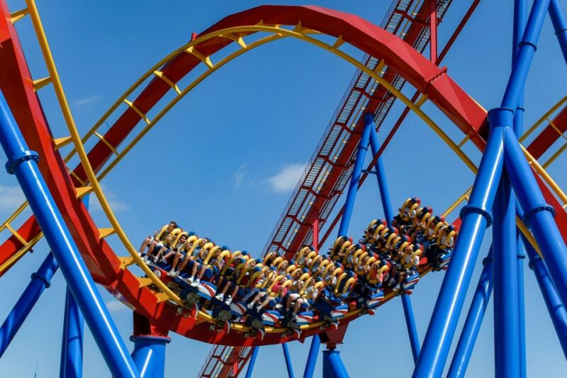 Madrid: Warner Park Entry Ticket - Roller Coaster Thrills