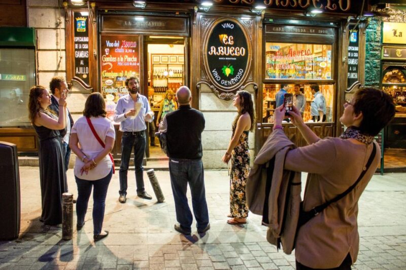Madrid: Wine and Tapas Walking Tour - Food Tastings and Tapas Bars