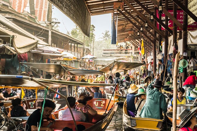 Maeklong Railway Market & Damnoensaduak Floating Market Join Tour - Tour Itinerary and Duration