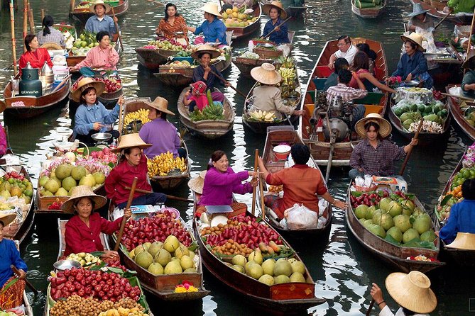 Maeklong Railway Market & Damnoensaduak Floating Market Join Tour - Transportation and Accessibility