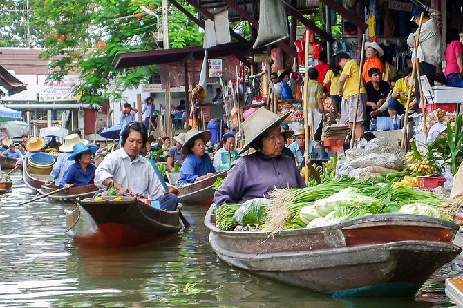 Maeklong Railway Market & Damnoensaduak Floating Market Join Tour - Pricing and Cancellation Policy