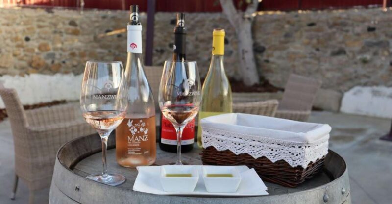 Mafra: Wine & Country Tour - Wine Tasting at Manz Wines