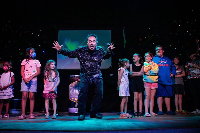 Magic & Comedy Show Starring Michael Bairefoot - Seating Information