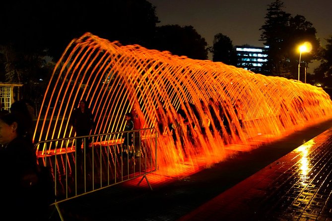 Magic Water & Laser Light Show Including Pick Up And Drop Off - Exploring the Interactive Fountains