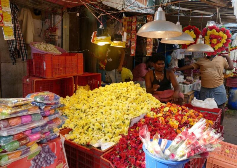 Magical Chennai Markets Tour (2 Hours Guided Walking Tour) - Included Features