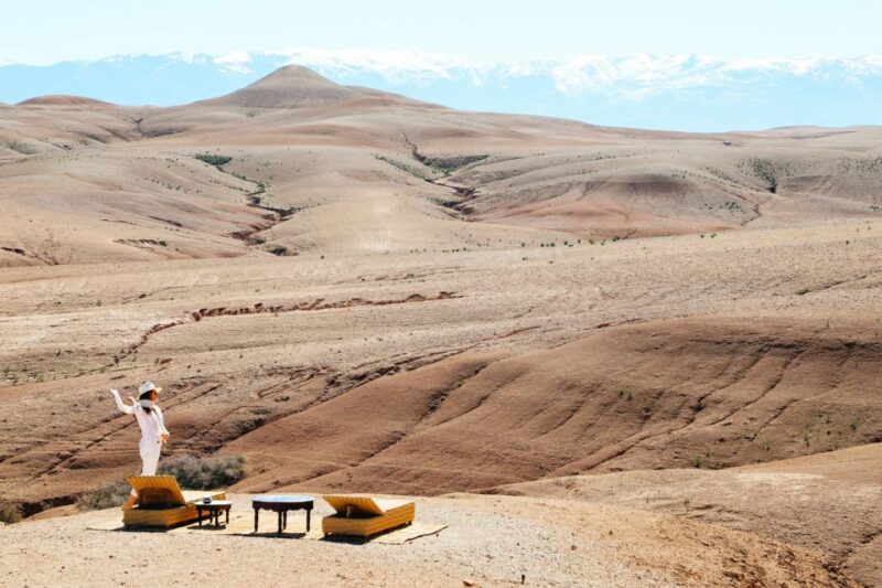 Magical Dinner In Agafay Desert and Sunset From Marrakech - Dining Experience
