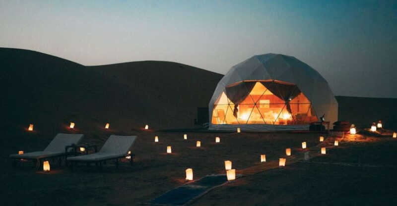 Magical Dinner in Desert Marrakech & Camel Ride at Sunset - Key Points