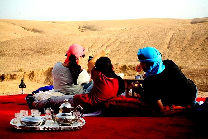 Magical Dinner on Sunset in Agafay Desert and Camel Ride - Positive Highlights