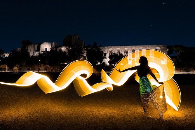 Magical Light Painting Photoshoot in Rome - Overview of the Photoshoot Experience