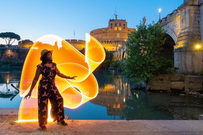 Magical Light Painting Photoshoot in Rome - Preparing for the Photoshoot