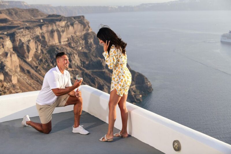 Magical Proposal Photoshoot in Santorini - Duration and Tour Guide Details