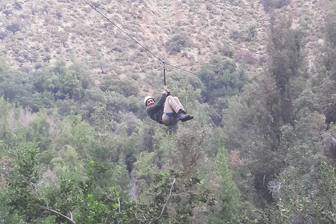 Maipo Canyon Zip Lining and Canopy Plus Winery Tour and Tasting - Concha Y Toro Vineyard