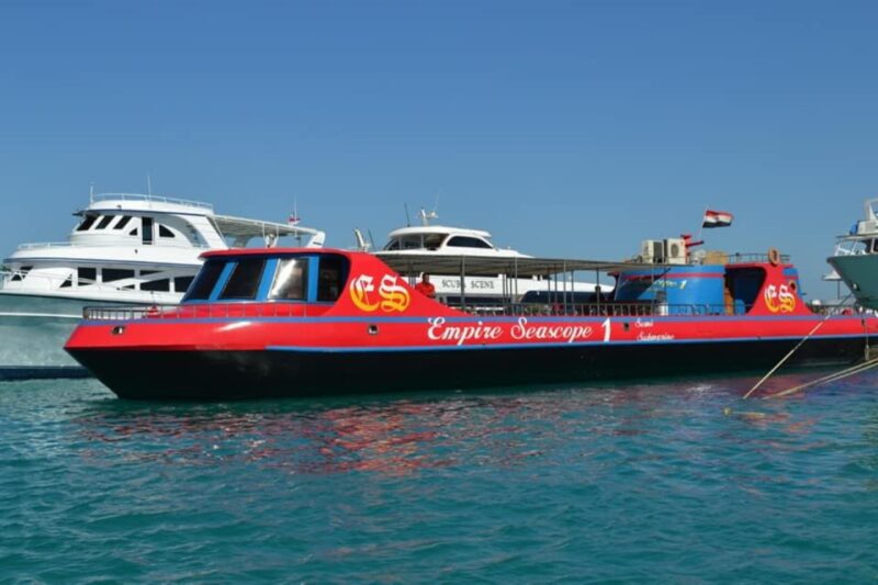 Makadi Bay: Glass Boat and Parasailing With Watersports - Itinerary Details