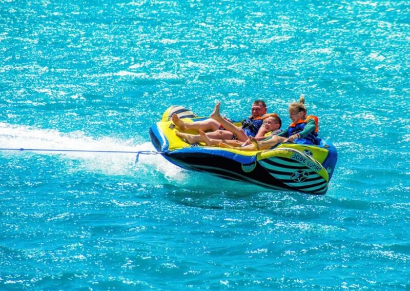 Makadi Bay: Glass Boat and Parasailing With Watersports - Parasailing Experience