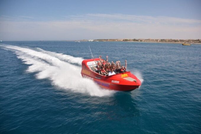 Makadi Bay: Parasailing, Jet Boat, Banana, Sofa & Transfers - Languages Available