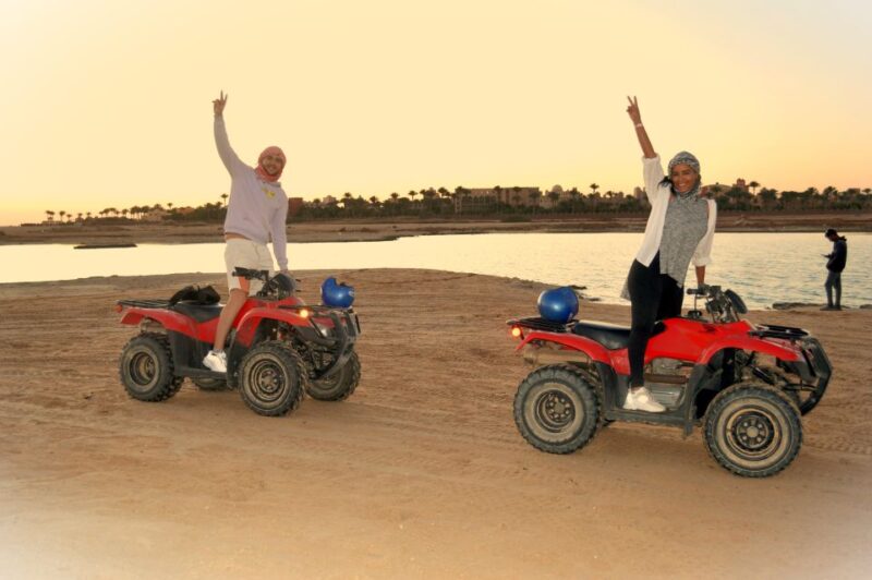 Makadi Bay: Sunrise VIP Quad & Traditional Bedouin Breakfast - Itinerary and Transportation