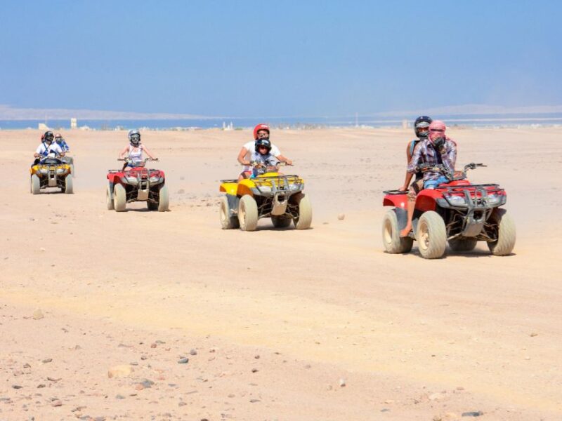 Makadi Bay: Sunset Quad & ATV Adventure & Seaview - Itinerary and Transportation