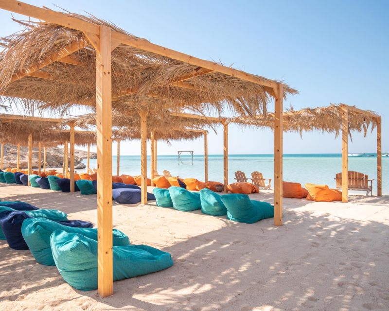 Makadi: Orange Bay Boat Tour With Snorkeling, Lunch & Drinks - Key Points
