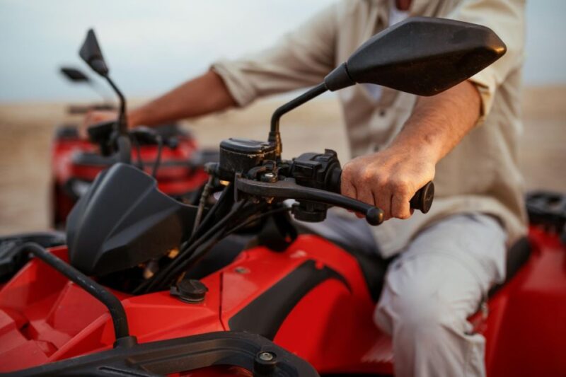 Makadi: Private ATV Quad Ride, Bedouin Village & Camel Ride - Pickup and Transportation