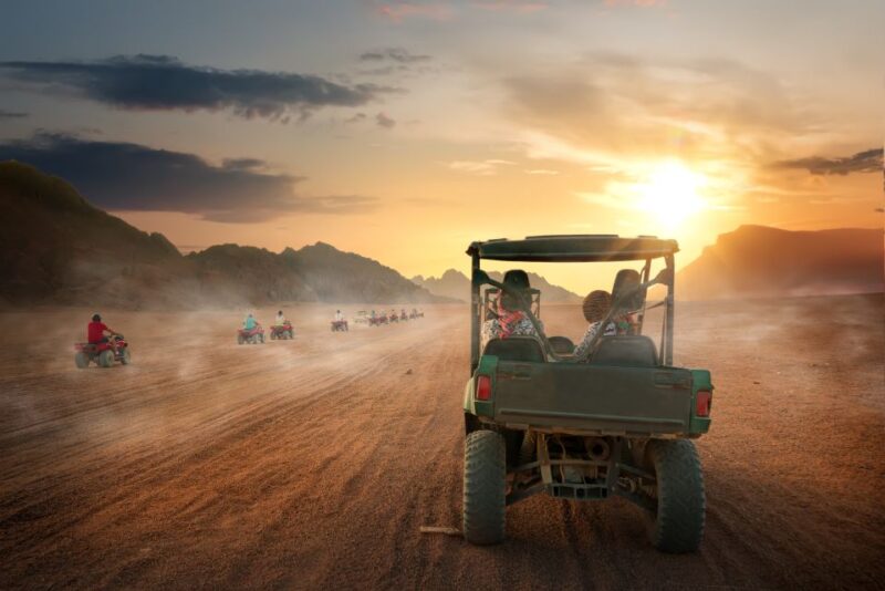 Makadi: Quad, Jeep, Camel, and Buggy Safari With BBQ Dinner - Booking and Cancellation Policy