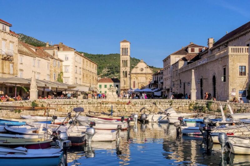 Makarska: Golden Horn, Bol, Hvar & Pakleni Islands Tour - Hvar Town