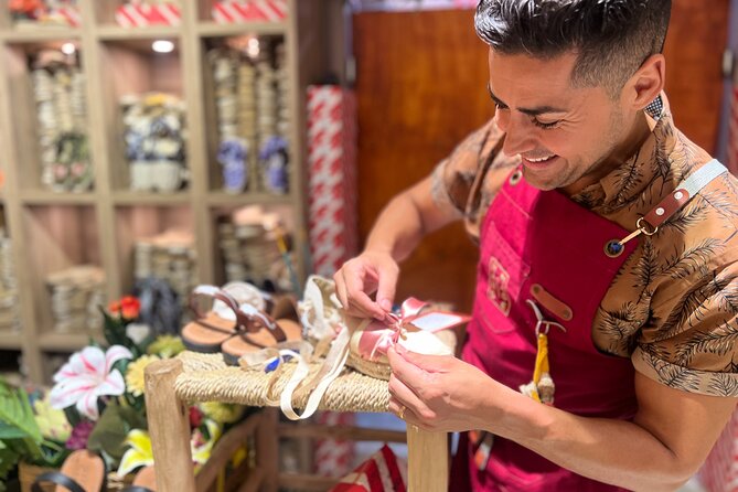 Make Authentic Espadrilles in Valencia - Included Amenities