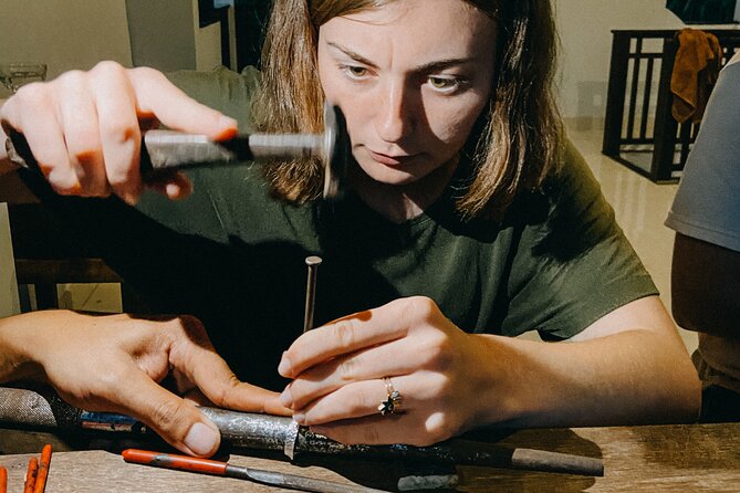 Make Your Own Bali Silver Jewelry Class With Balinese Family - Silver Jewelry Making