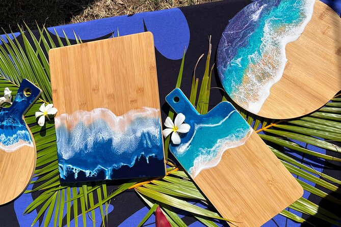 Make Your Own Maui Souvenir/Ocean Resin Class - Class Details