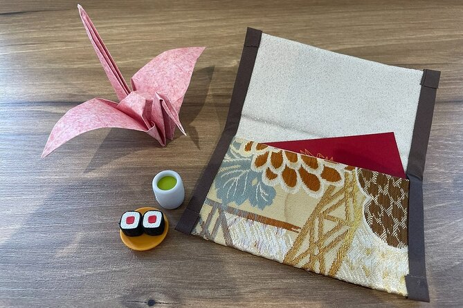 Make Your Own Original Card Case Using an Antique "Kimono Obi" - Measuring and Cutting the Obi Fabric