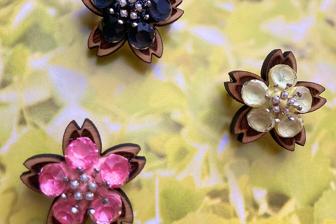 Making Accessories With Eco-Wood and Swarovski Crystals in Nara - Accessibility