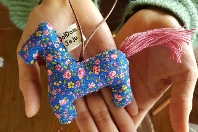 Making Jeju Pony Doll at Peaceful Seaside Cafe - Relaxing and Creative Environment
