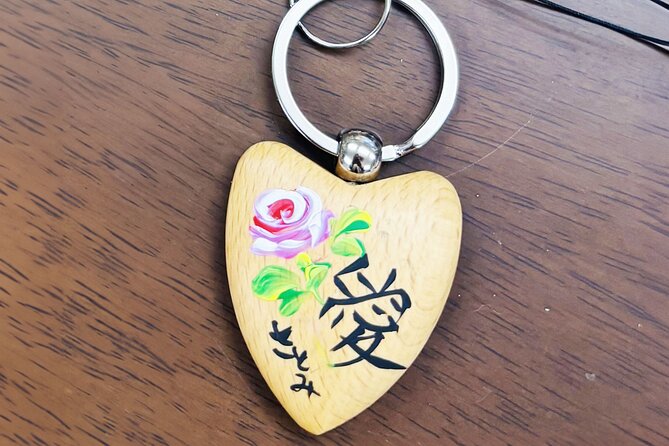 Making Tall Paint Keychains With Kanji Writing in Amagasaki - Key Points