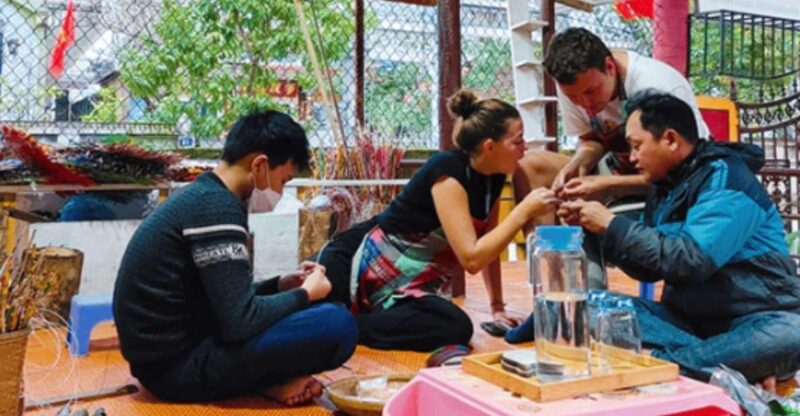 Making the Paper Flowers Experience in Hue - Inclusions and Exclusions