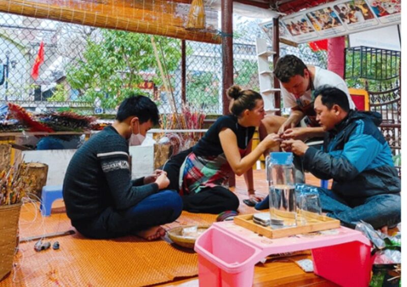 Making the Paper Flowers Experience in Hue - Recap