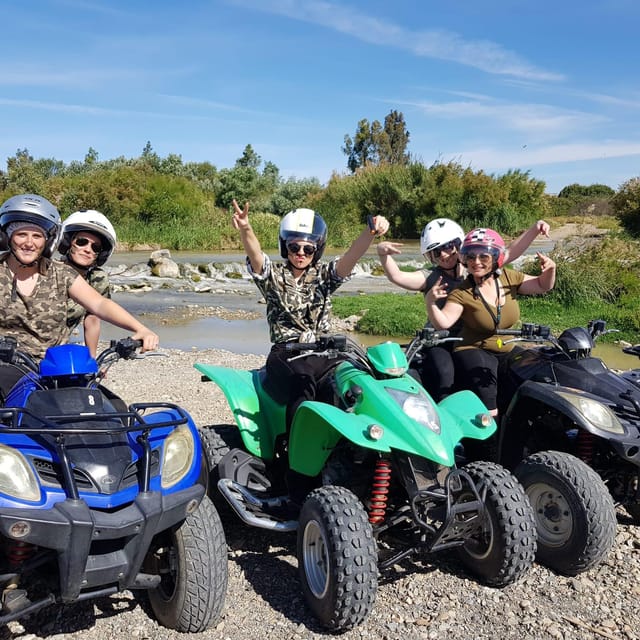 Málaga: 3-Hour Guided All-Terrain Two-Seater Quad Tour - Key Points