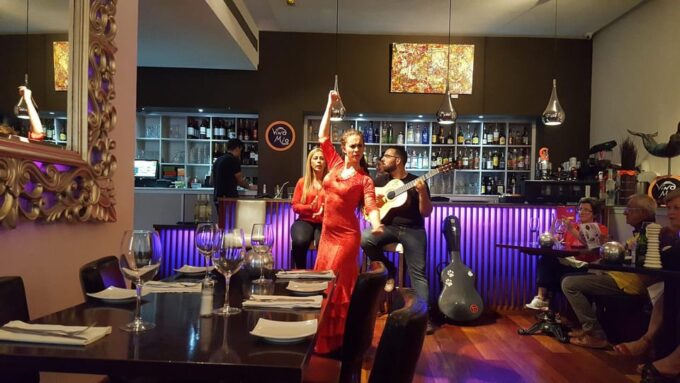 Malaga: Authentic Flamenco Dinner Show at Vino Mio - Suitable for All Ages