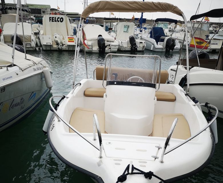 Malaga: Boat Rental Without a License for Dolphin Watching - Boat and Equipment