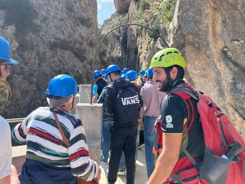 Malaga: Caminito Del Rey Guided Tour With Transportation - Caminito Del Rey Walkway