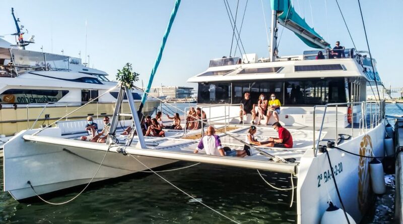 Malaga: Catamaran Sailing Cruise With Swimming & Optional DJ - Key Points