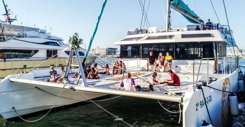 Malaga: Catamaran Sailing Cruise With Swimming & Optional DJ - Meeting and Booking