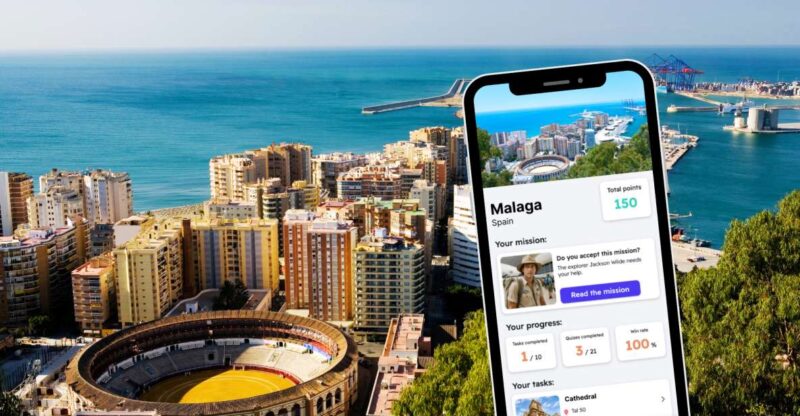 Málaga: City Exploration Game and Tour on Your Phone - Exploration and Itinerary