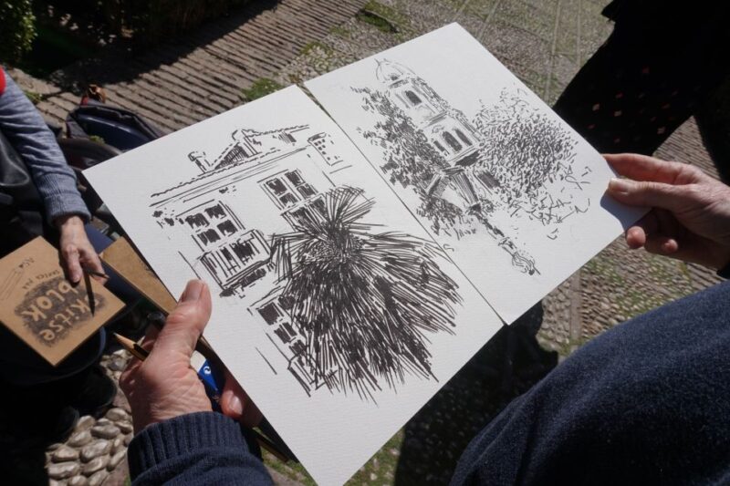 Malaga: Drawing & Painting Lesson Outdoors - Price and Booking