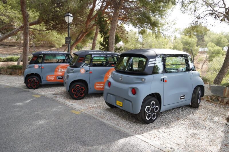 Malaga: Electric Car City Tour and Visit Gibralfaro Castle - Pickup Arrangements