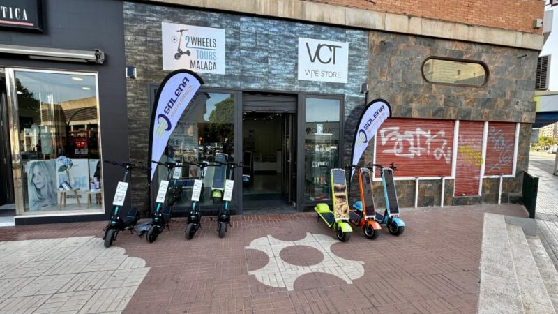 Malaga: Explore Malaga on a Electric Scooter - Pickup Location