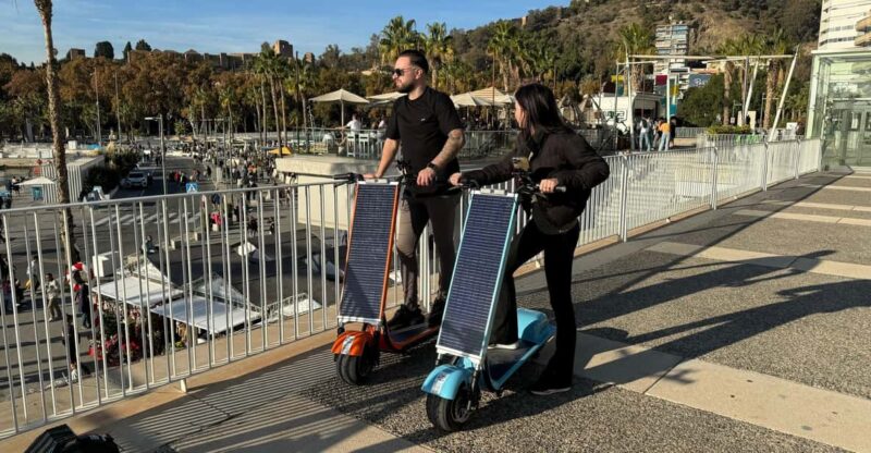 Malaga: Explore Malaga on a Solar Scooter - Scooter Details