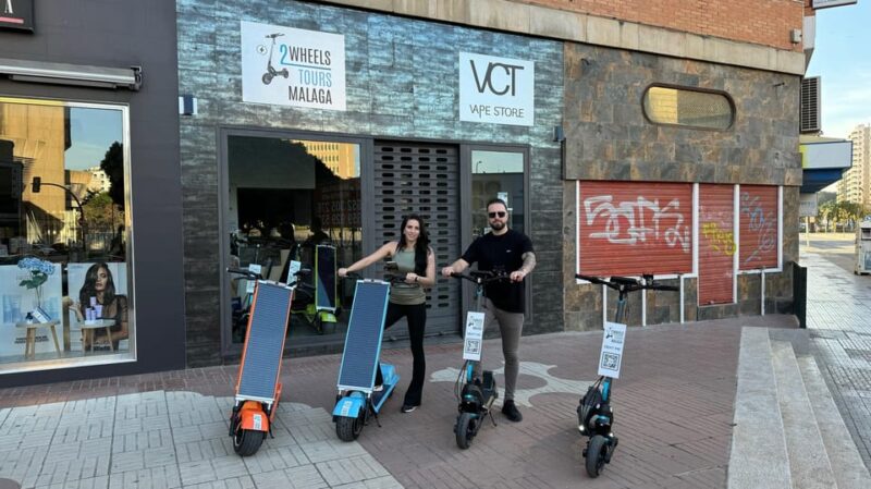 Malaga: Explore Malaga on a Solar Scooter - Sustainable Solar Power