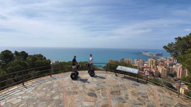 Malaga: Gibralfaro Castle Guided Segway Tour - History of the Castle